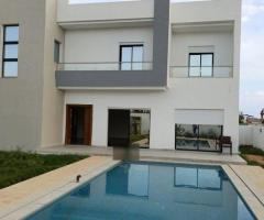 AV villa 1000m avec piscine à hammamet sud