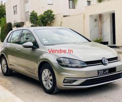 A vendre Golf 7 TSI  2018