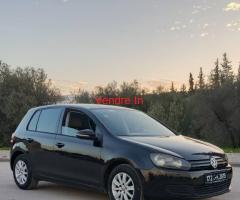 voiture volkswagen gol 6 a vendre a tunis